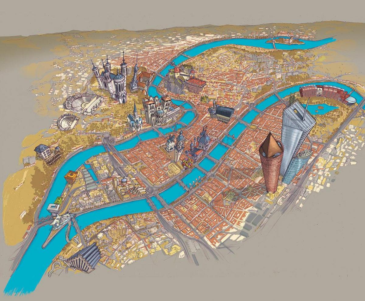 harta e Lyon varkë