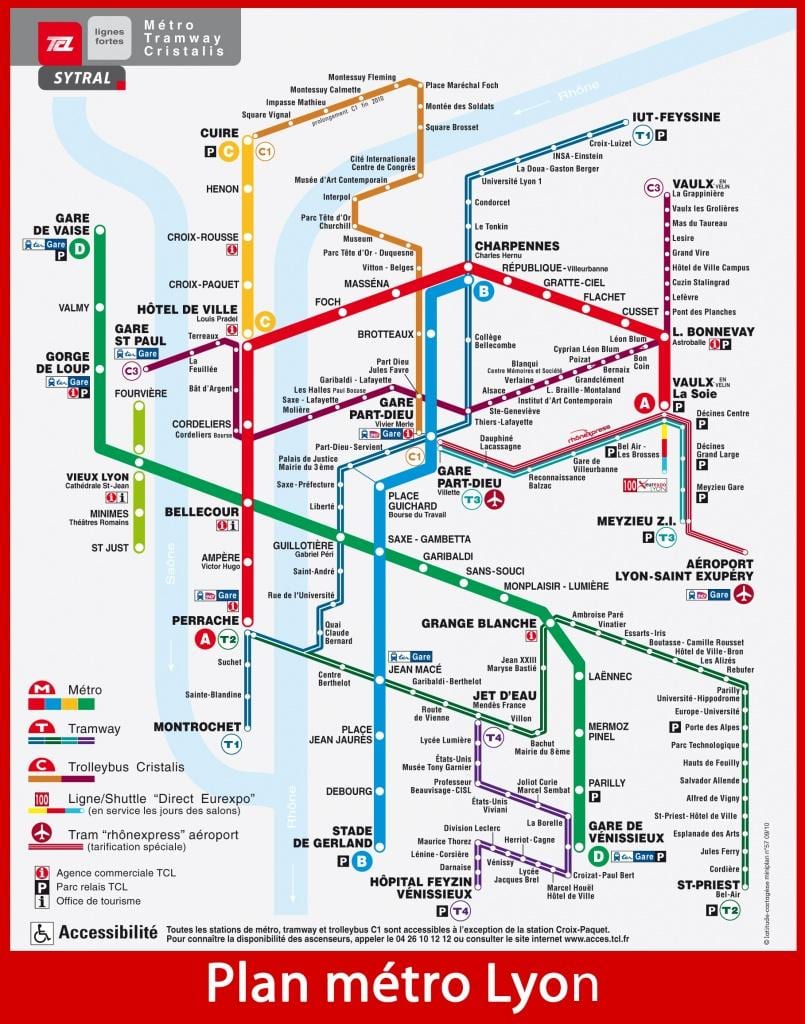 harta e tlc Lyon