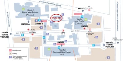 Harta e Lyon spital